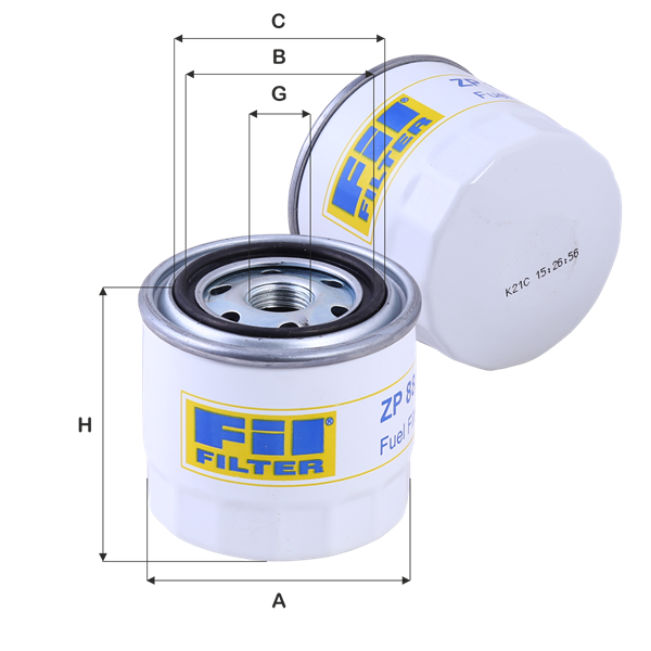 ZP 88 F - Fuel Filter - Fil Filter - Online Catalogue