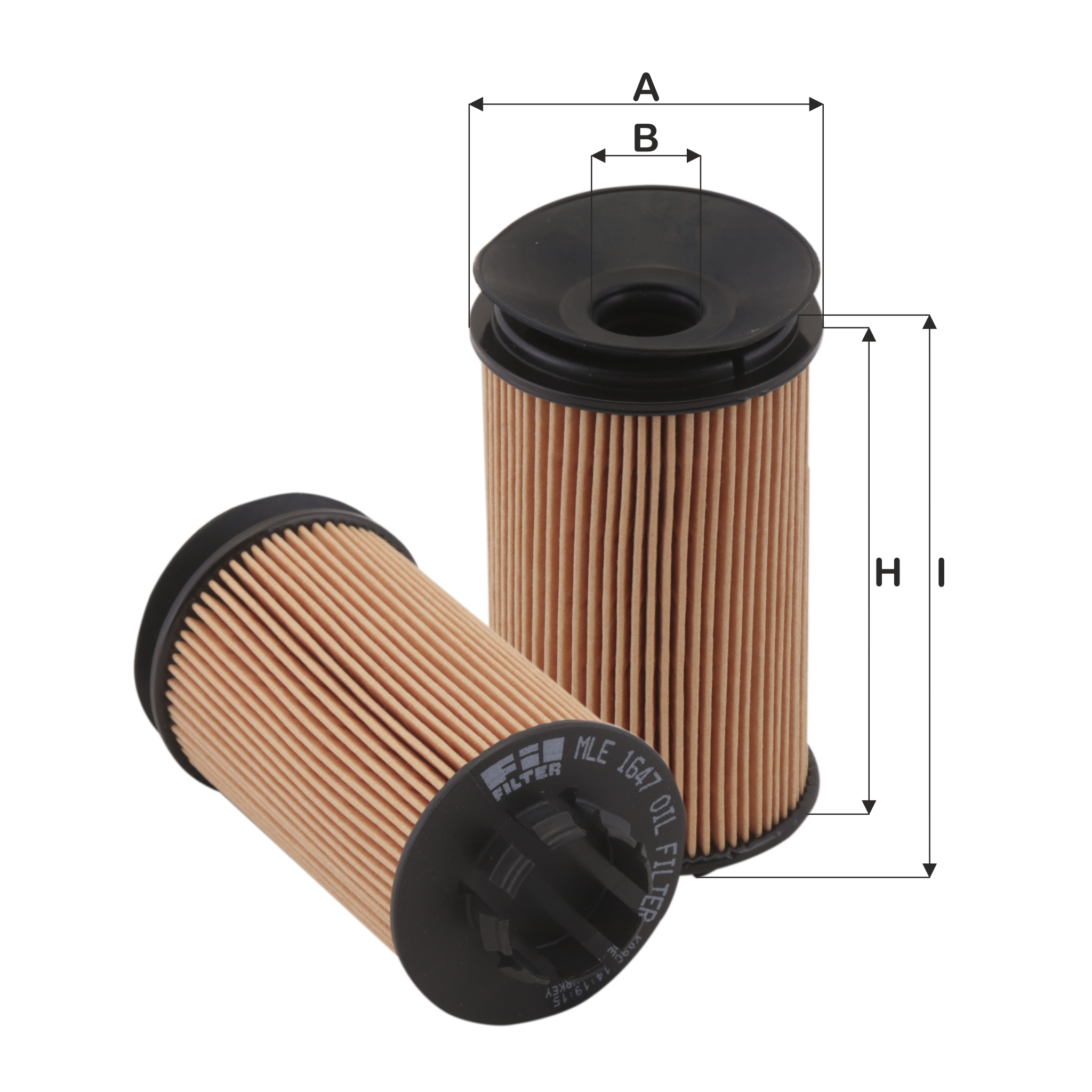 MLE 1647 - Oil Filter - Fil Filter - Online Catalogue