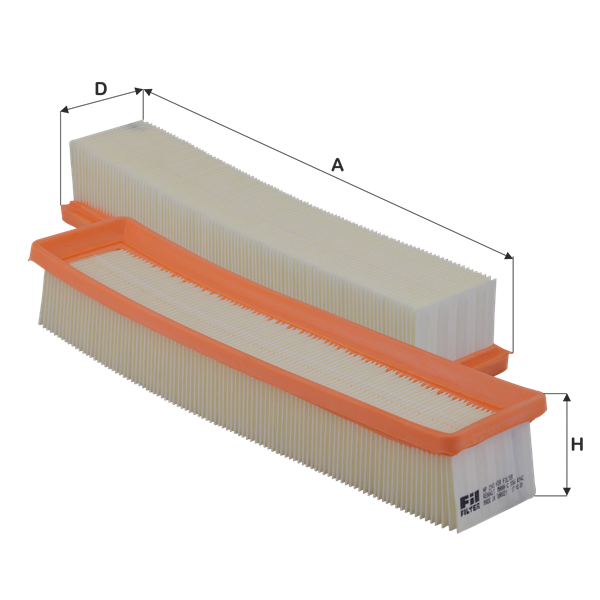 HP 2243 - Hava filtresi - Fil Filter - Online Catalogue