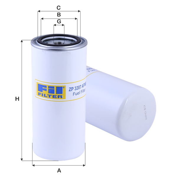 ZP 3207 AFMB - Yakıt filtresi - Fil Filter - Online Catalogue