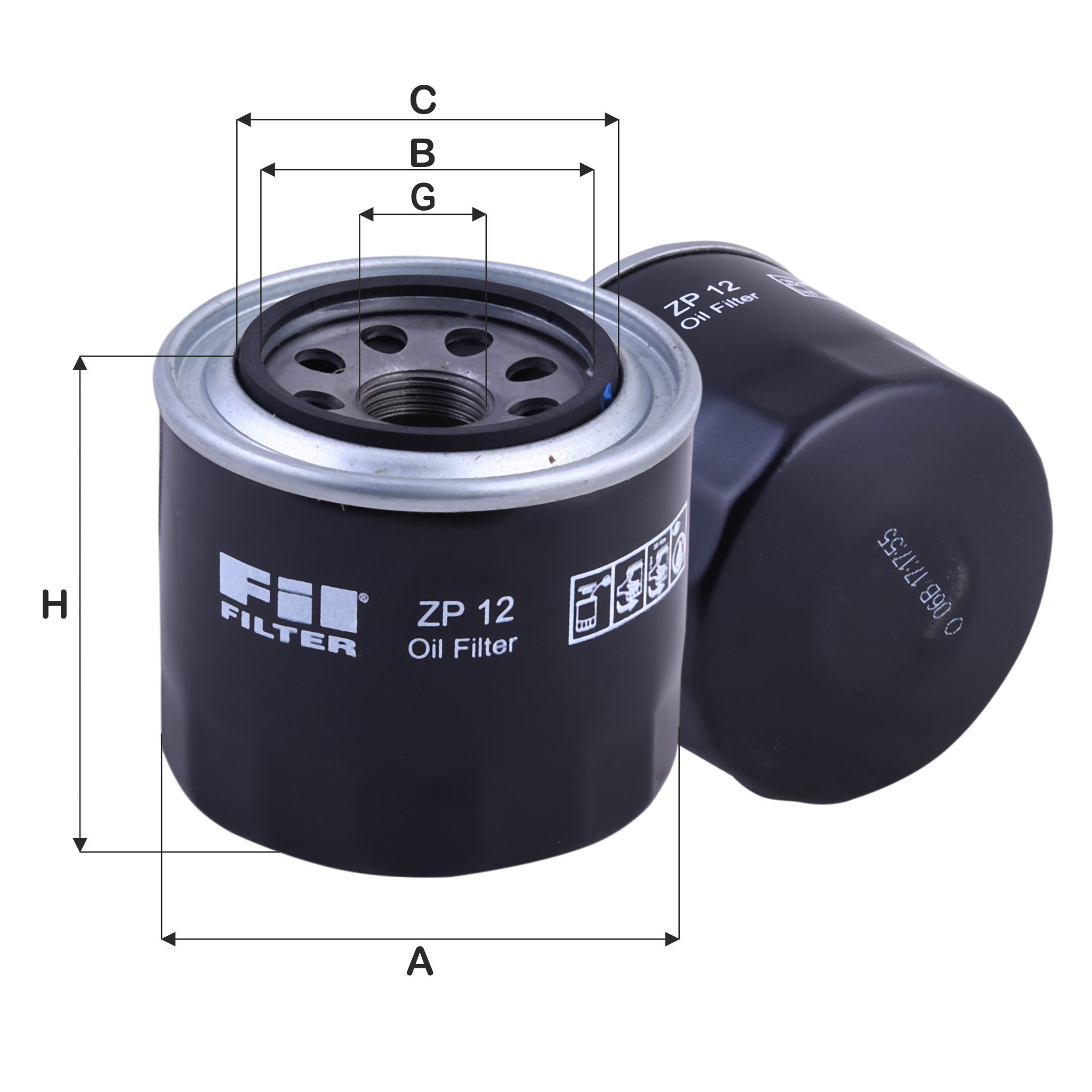 ZP 12 Oil Filter Fil Filter Online Catalogue