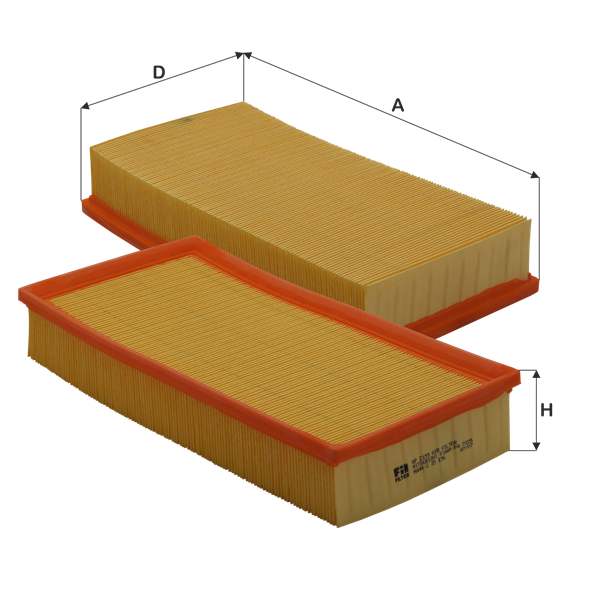HP 2159 - Air Filter - Fil Filter - Online Catalogue